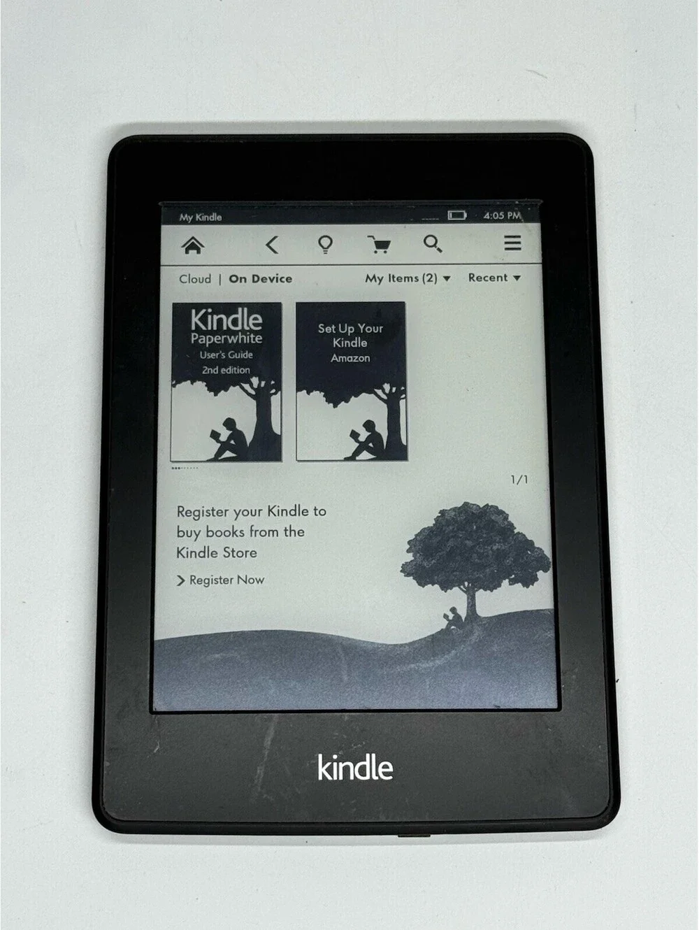 Amazon Kindle Paperwhite DP75SDI 6” Wi-Fi E-Reader Tested Working